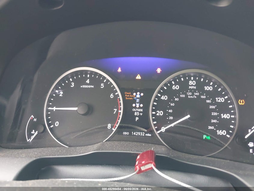 2015 Lexus ES VIN JTHBK1GG0F2174402 IAAI salvage auction — FRONT END, Original (Texas), sold $6,050 on 2026-07-13 (photo 7)