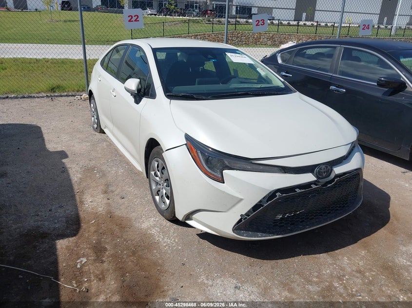 2020 Toyota Corolla VIN JTDEPRAE4LJ067991 IAAI salvage auction — SIDE, Salvage Title, sold $4,750 on 2026-07-21 (photo 1)