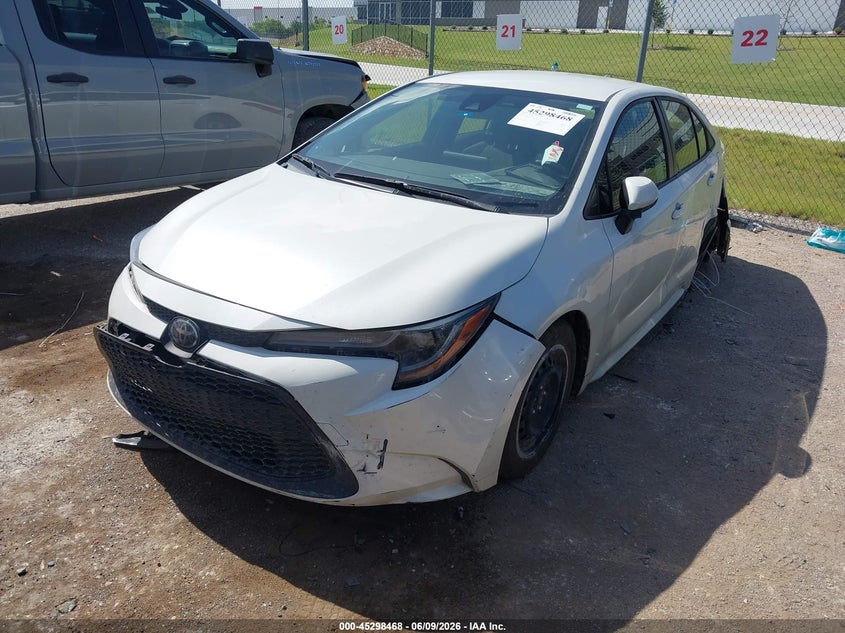 2020 Toyota Corolla VIN JTDEPRAE4LJ067991 IAAI salvage auction — SIDE, Salvage Title, sold $4,750 on 2026-07-21 (photo 2)