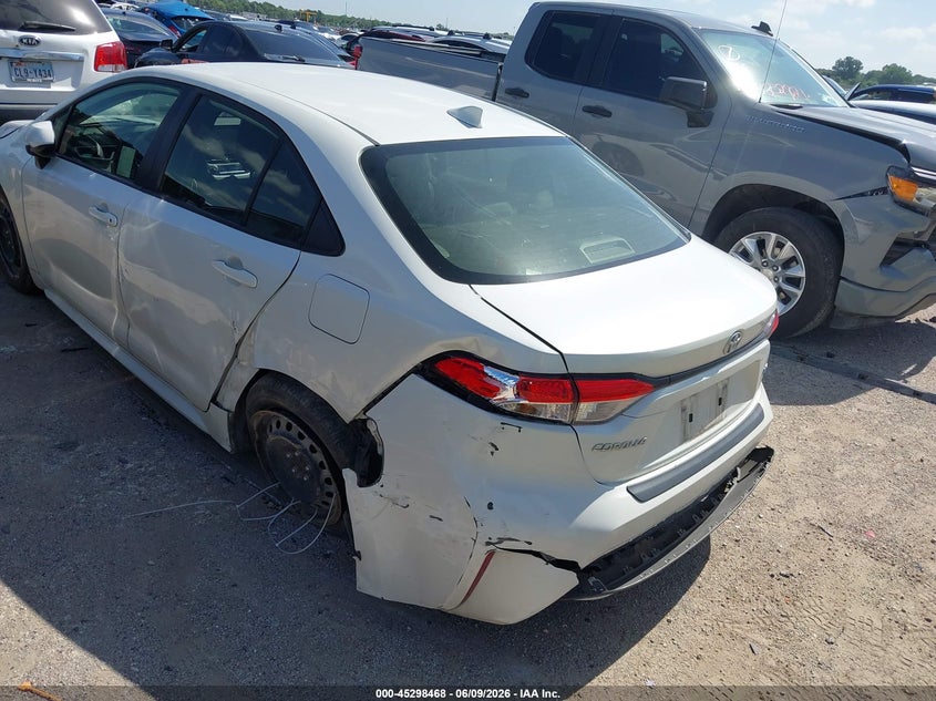2020 Toyota Corolla VIN JTDEPRAE4LJ067991 IAAI salvage auction — SIDE, Salvage Title, sold $4,750 on 2026-07-21 (photo 3)