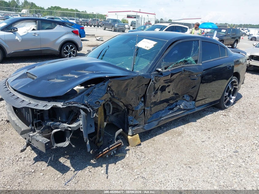 2017 Dodge Charger VIN 2C3CDXCT2HH560792 IAAI salvage auction — SIDE, Salvage Title, sold $1,900 on 2026-07-18 (photo 2)