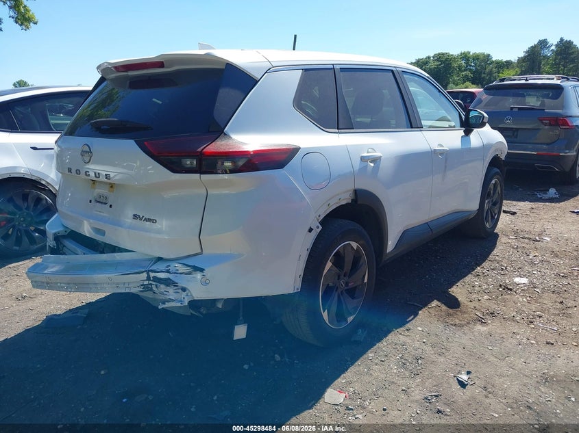 2024 Nissan Rogue VIN JN8BT3BB3RW445167 IAAI salvage auction — FRONT END, Salvage Title, sold $4,700 on 2026-07-07 (photo 4)