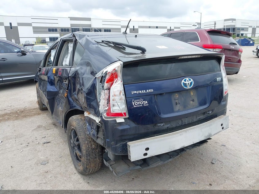 2015 Toyota Prius VIN JTDKN3DU2F0445034 IAAI salvage auction — BIOHAZARD/CHEMICAL, Salvage (Texas), sold $425 on 2026-07-21 (photo 3)