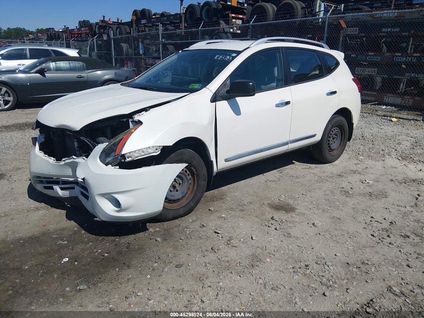 2014 Nissan Rogue VIN JN8AS5MT1EW618470 IAAI salvage auction — FRONT END, Salvage (Georgia), sold $375 on 2026-07-17 (photo 2)