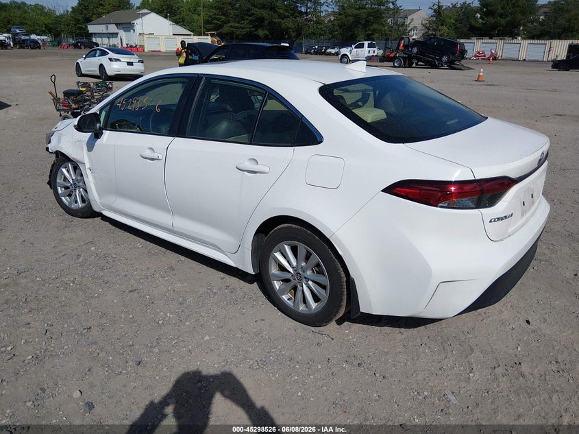 2025 Toyota Corolla VIN JTDBCMFE1SJ043477 IAAI salvage auction — FRONT END, Salvage Title, sold $10,300 on 2026-07-12 (photo 3)