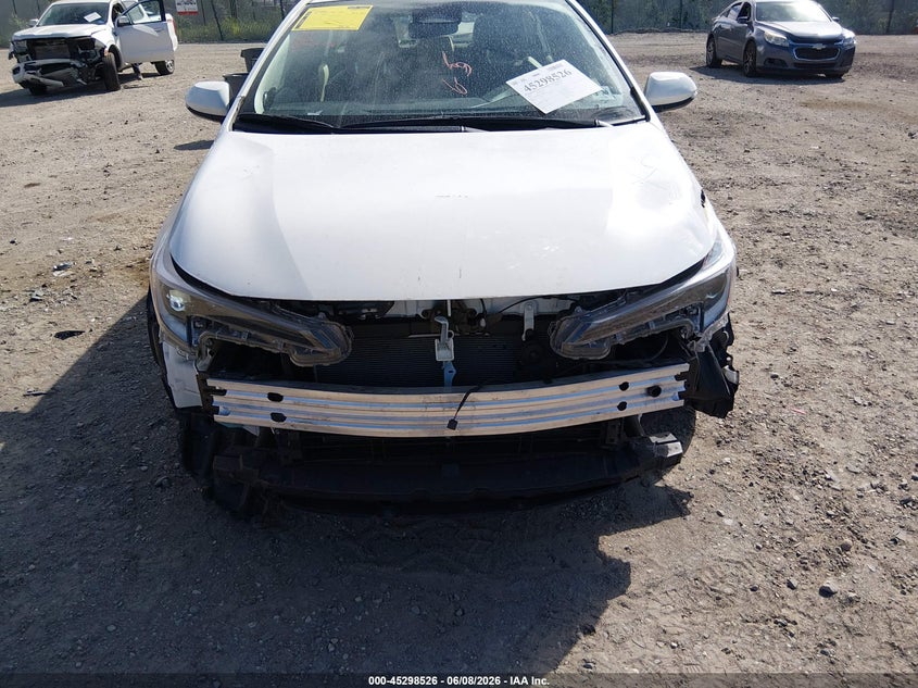 2025 Toyota Corolla VIN JTDBCMFE1SJ043477 IAAI salvage auction — FRONT END, Salvage Title, sold $10,300 on 2026-07-12 (photo 6)