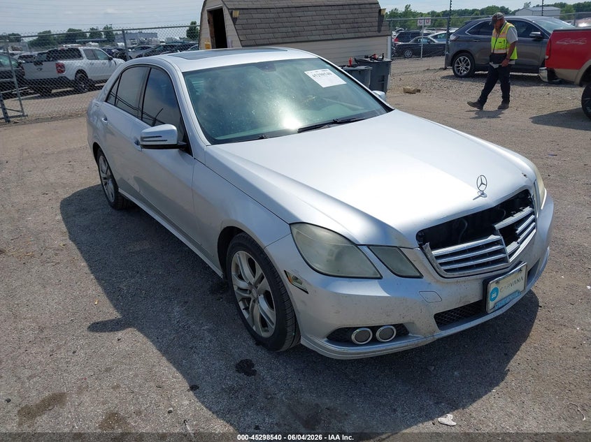 2010 Mercedes-benz E-klasse VIN WDDHF5GB1AA044645 IAAI salvage auction — FRONT END, Salvage (Illinois), sold $550 on 2026-08-15 (photo 1)