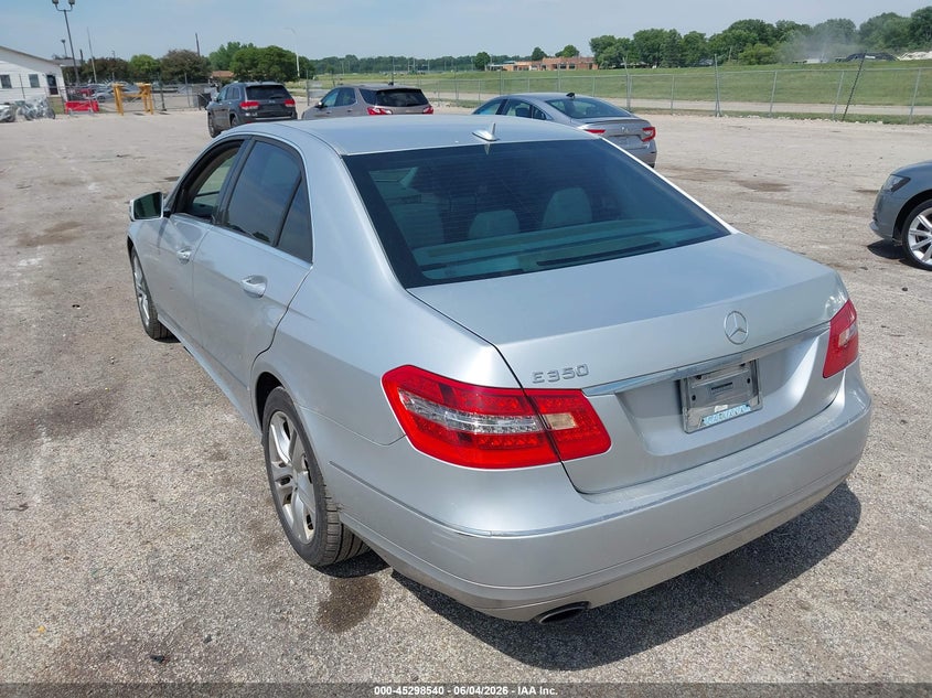 2010 Mercedes-benz E-klasse VIN WDDHF5GB1AA044645 IAAI salvage auction — FRONT END, Salvage (Illinois), sold $550 on 2026-08-15 (photo 3)
