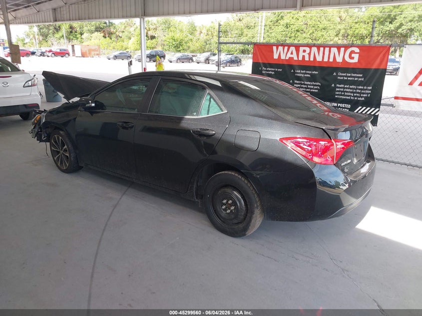 2017 Toyota Corolla VIN 5YFBURHE3HP649004 IAAI salvage auction — FRONT END, Salvage Title, sold $325 on 2026-07-22 (photo 3)