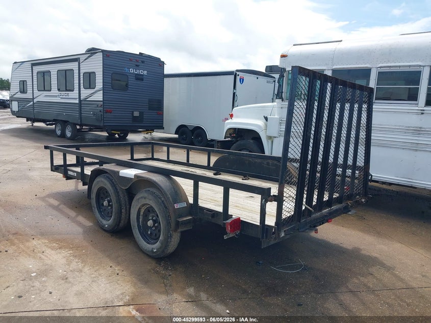 2021 Carry on Trailer VIN 4YMBU1425MT039893 IAAI salvage auction — FRONT END, Salvage (Texas), sold $400 on 2026-07-09 (photo 3)