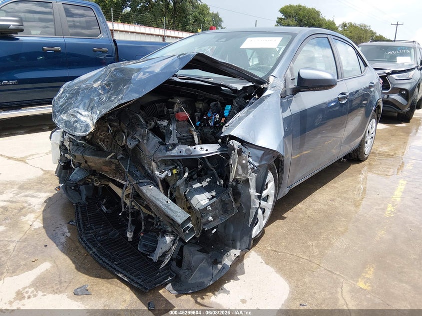 2017 Toyota Corolla VIN 5YFBURHE2HP636213 IAAI salvage auction — FRONT END, Salvage Title, sold $900 on 2026-07-21 (photo 2)