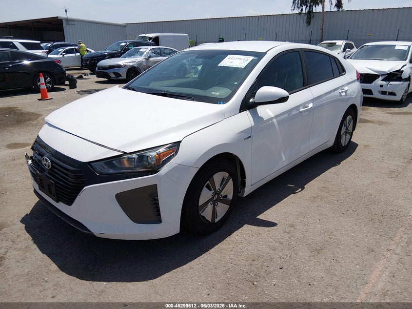 2018 Hyundai Ioniq VIN KMHC65LC6JU102228 IAAI salvage auction — RIGHT FRONT, Salvage Title, sold $2,450 on 2026-07-13 (photo 2)
