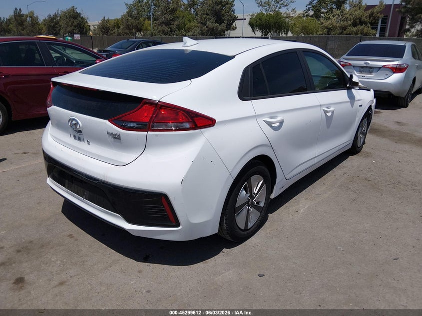 2018 Hyundai Ioniq VIN KMHC65LC6JU102228 IAAI salvage auction — RIGHT FRONT, Salvage Title, sold $2,450 on 2026-07-13 (photo 4)