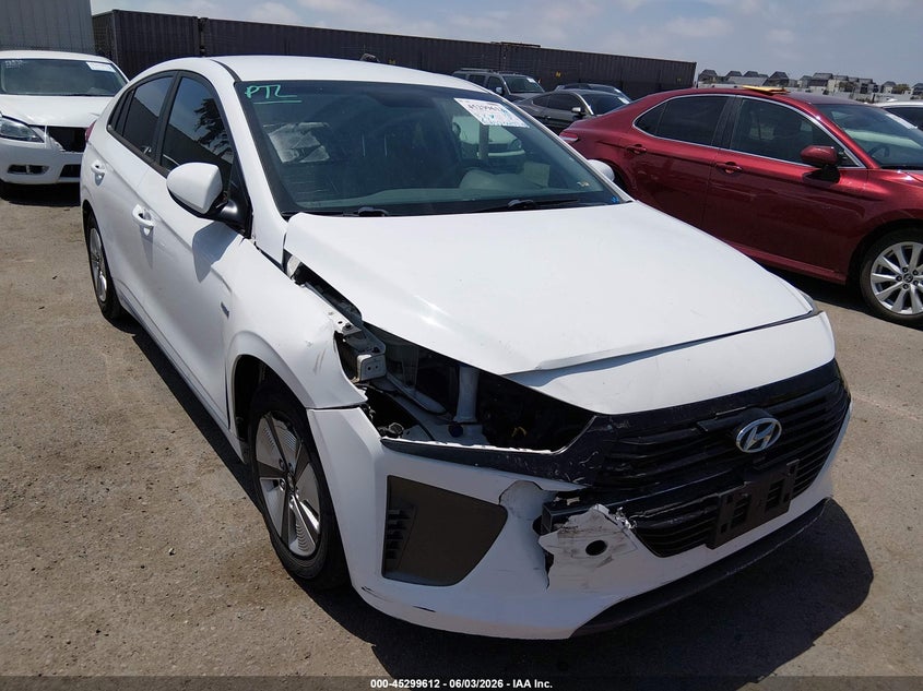 2018 Hyundai Ioniq VIN KMHC65LC6JU102228 IAAI salvage auction — RIGHT FRONT, Salvage Title, sold $2,450 on 2026-07-13 (photo 6)