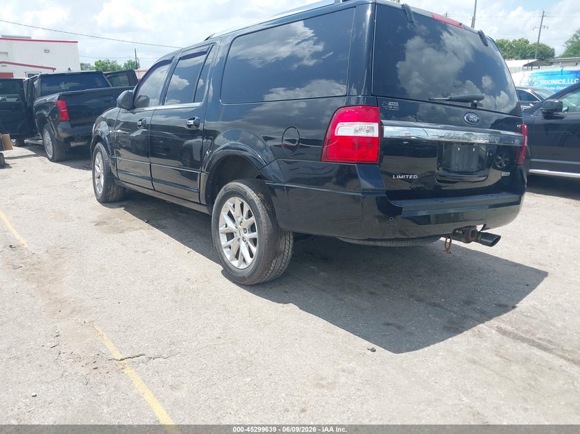 2017 Ford Expedition VIN 1FMJK1KT9HEA66309 IAAI salvage auction — RIGHT FRONT, Salvage (Texas), sold $975 on 2026-07-19 (photo 3)