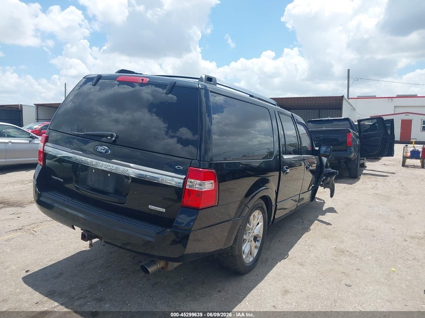 2017 Ford Expedition VIN 1FMJK1KT9HEA66309 IAAI salvage auction — RIGHT FRONT, Salvage (Texas), sold $975 on 2026-07-19 (photo 4)