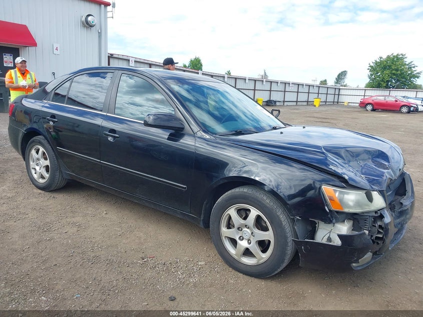 2007 Hyundai Sonata VIN 5NPEU46F97H161604 IAAI salvage auction — FRONT END, Bill Of Sale (Washington), sold $275 on 2026-07-07 (photo 1)