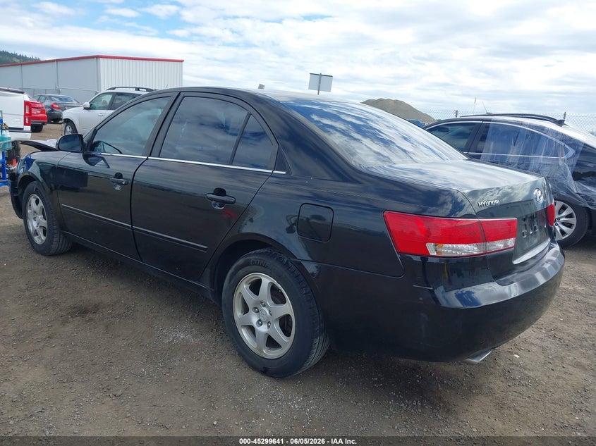 2007 Hyundai Sonata VIN 5NPEU46F97H161604 IAAI salvage auction — FRONT END, Bill Of Sale (Washington), sold $275 on 2026-07-07 (photo 3)