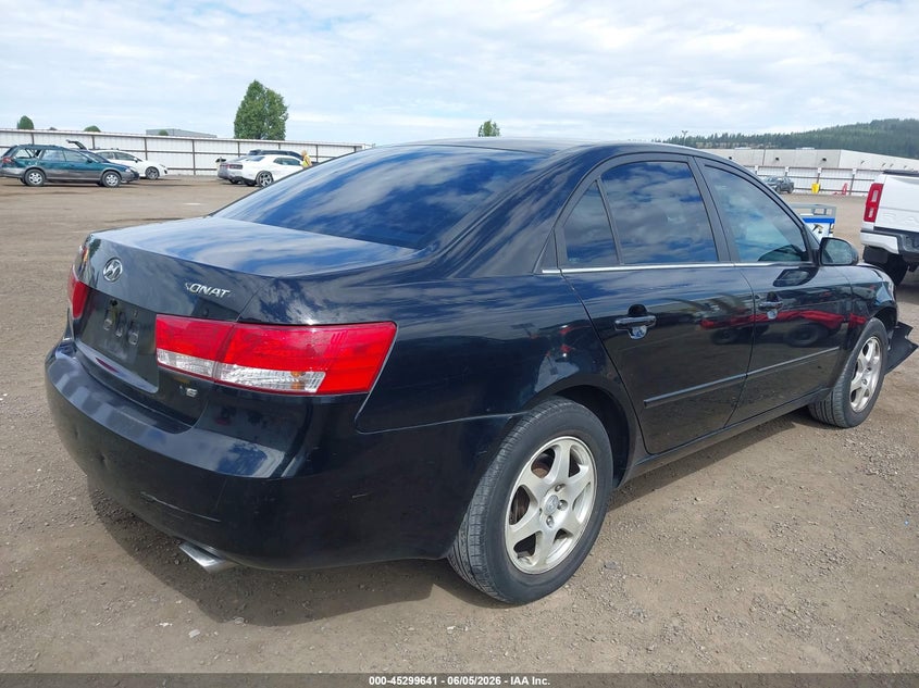 2007 Hyundai Sonata VIN 5NPEU46F97H161604 IAAI salvage auction — FRONT END, Bill Of Sale (Washington), sold $275 on 2026-07-07 (photo 4)