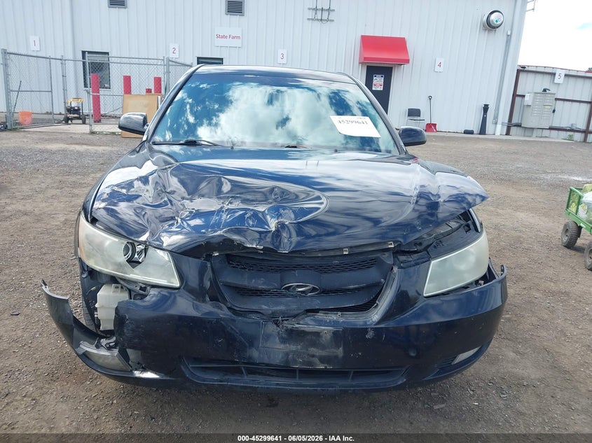 2007 Hyundai Sonata VIN 5NPEU46F97H161604 IAAI salvage auction — FRONT END, Bill Of Sale (Washington), sold $275 on 2026-07-07 (photo 6)