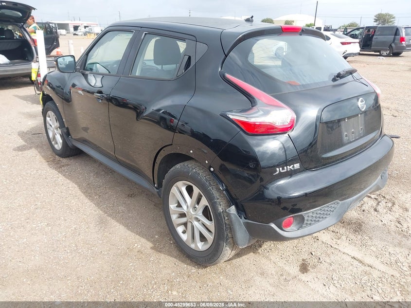 2016 Nissan Juke VIN JN8AF5MR6GT609423 IAAI salvage auction — FRONT END, Salvage Title, sold $1,250 on 2026-07-29 (photo 3)