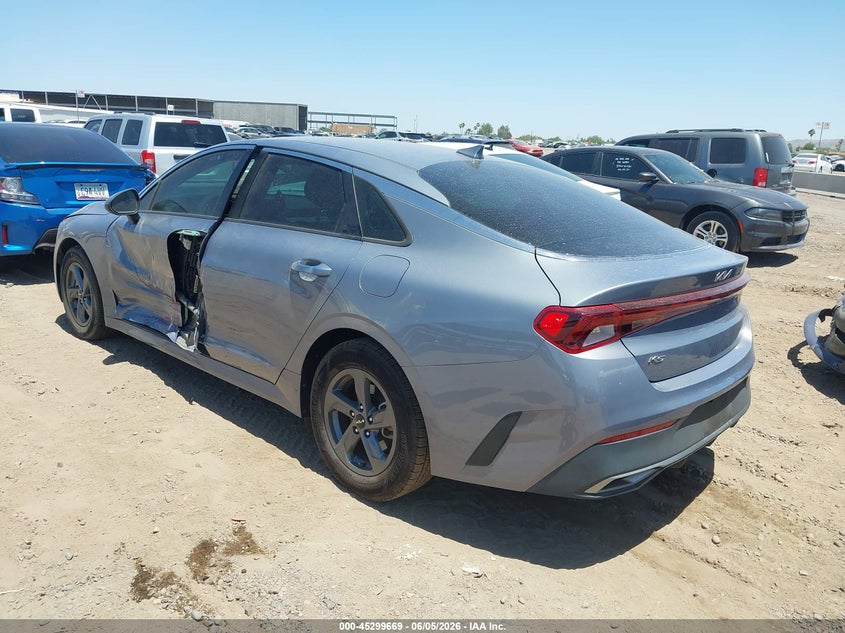 2022 Kia K5 VIN 5XXG24J28NG147463 IAAI salvage auction — LEFT SIDE, Salvage Title, sold $4,050 on 2026-07-14 (photo 3)