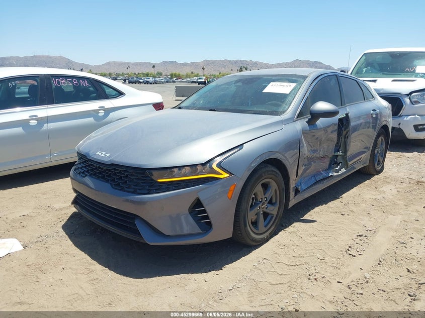 2022 Kia K5 VIN 5XXG24J28NG147463 IAAI salvage auction — LEFT SIDE, Salvage Title, sold $4,050 on 2026-07-14 (photo 6)