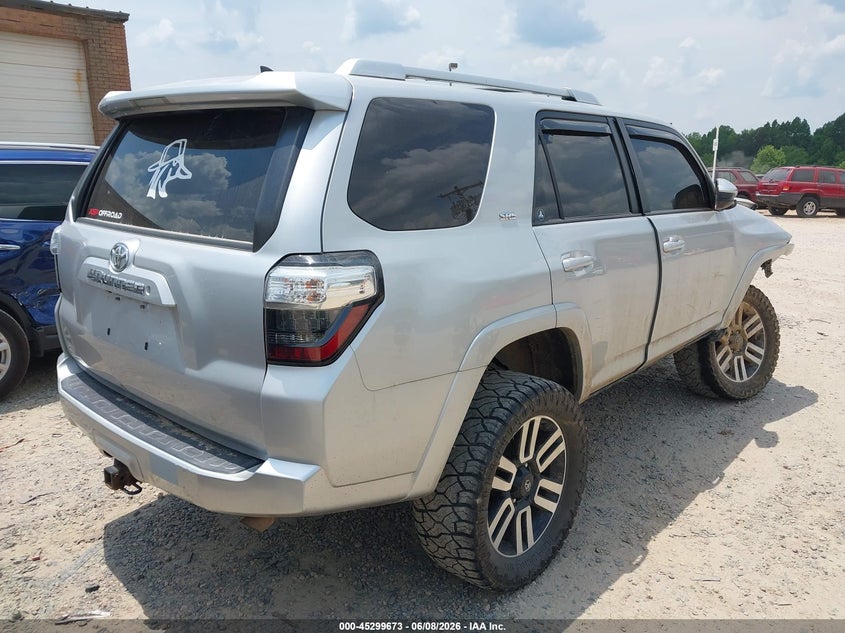 2015 Toyota 4runner VIN JTEBU5JR2F5240827 IAAI salvage auction — FRONT END, Salvage Title, sold $5,800 on 2026-07-09 (photo 4)