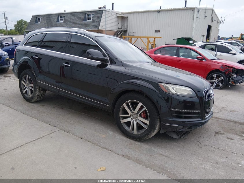 2014 Audi Q7 VIN WA1LGAFE3ED015202 IAAI salvage auction — FRONT END, Salvage (Illinois), sold $450 on 2026-07-28 (photo 1)