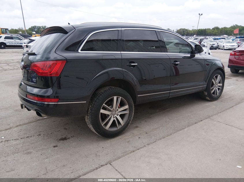 2014 Audi Q7 VIN WA1LGAFE3ED015202 IAAI salvage auction — FRONT END, Salvage (Illinois), sold $450 on 2026-07-28 (photo 4)
