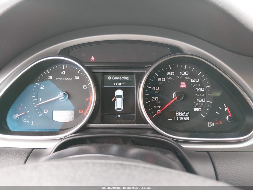 2014 Audi Q7 VIN WA1LGAFE3ED015202 IAAI salvage auction — FRONT END, Salvage (Illinois), sold $450 on 2026-07-28 (photo 7)