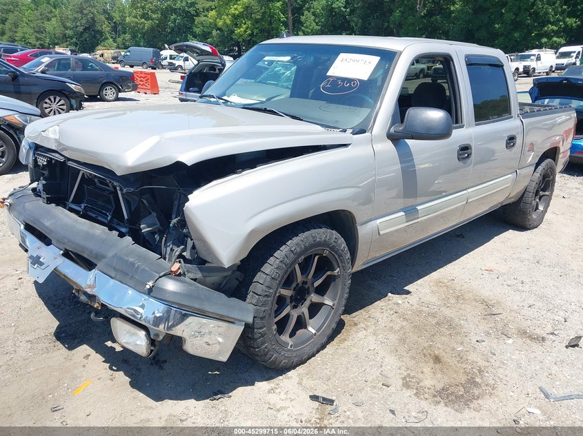 2004 Chevrolet Silverado VIN 2GCEC13T741362281 IAAI salvage auction — FRONT END, Salvage (Georgia), sold $1,500 on 2026-07-10 (photo 2)