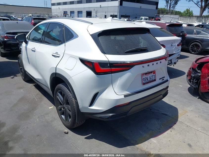 2025 Lexus Nx VIN JTJHKCFZ3S2054756 IAAI salvage auction — FRONT END, Salvage Title, sold $21,100 on 2026-07-08 (photo 3)