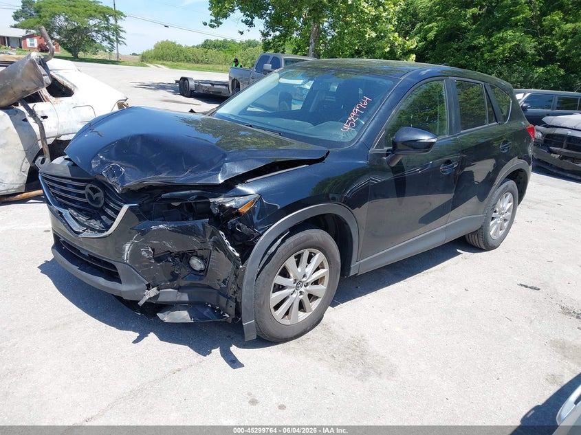 2016 Mazda Cx-5 VIN JM3KE2CY7G0799820 IAAI salvage auction — FRONT END, Salvage Title, sold $1,400 on 2026-07-18 (photo 2)