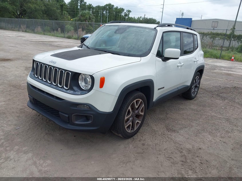 2018 Jeep Renegade VIN ZACCJABB1JPG81439 IAAI salvage auction — MECHANICAL, Salvage Title, sold $2,325 on 2026-07-22 (photo 2)