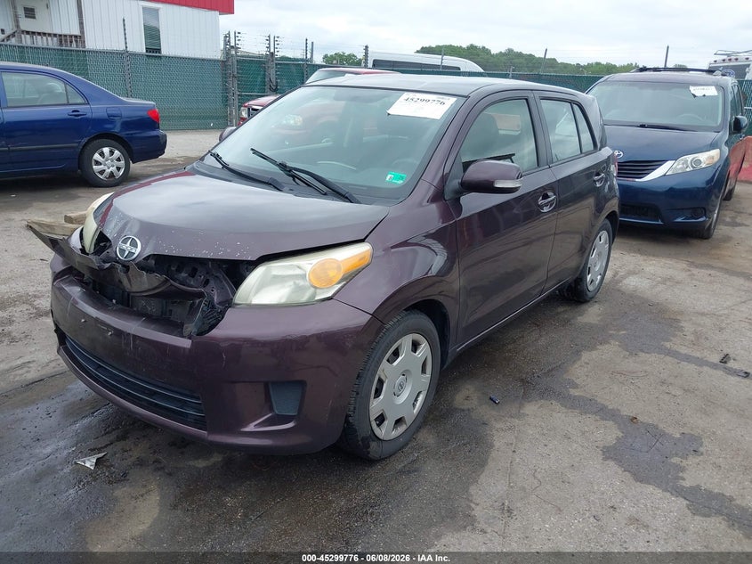 2012 Scion Xd VIN JTKKU4B40C1015884 IAAI salvage auction — FRONT END, Salvage - Greater Than 75% (Maryland), sold $675 on 2026-08-02 (photo 2)