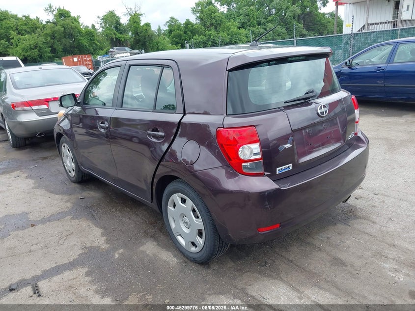 2012 Scion Xd VIN JTKKU4B40C1015884 IAAI salvage auction — FRONT END, Salvage - Greater Than 75% (Maryland), sold $675 on 2026-08-02 (photo 3)