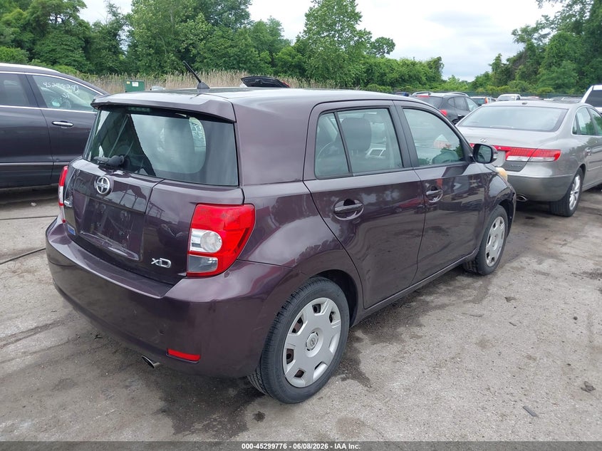 2012 Scion Xd VIN JTKKU4B40C1015884 IAAI salvage auction — FRONT END, Salvage - Greater Than 75% (Maryland), sold $675 on 2026-08-02 (photo 4)