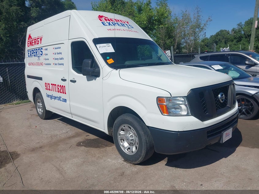 2019 Nissan Nv VIN 1N6BF0LY8KN810228 — IAAI salvage auction photo