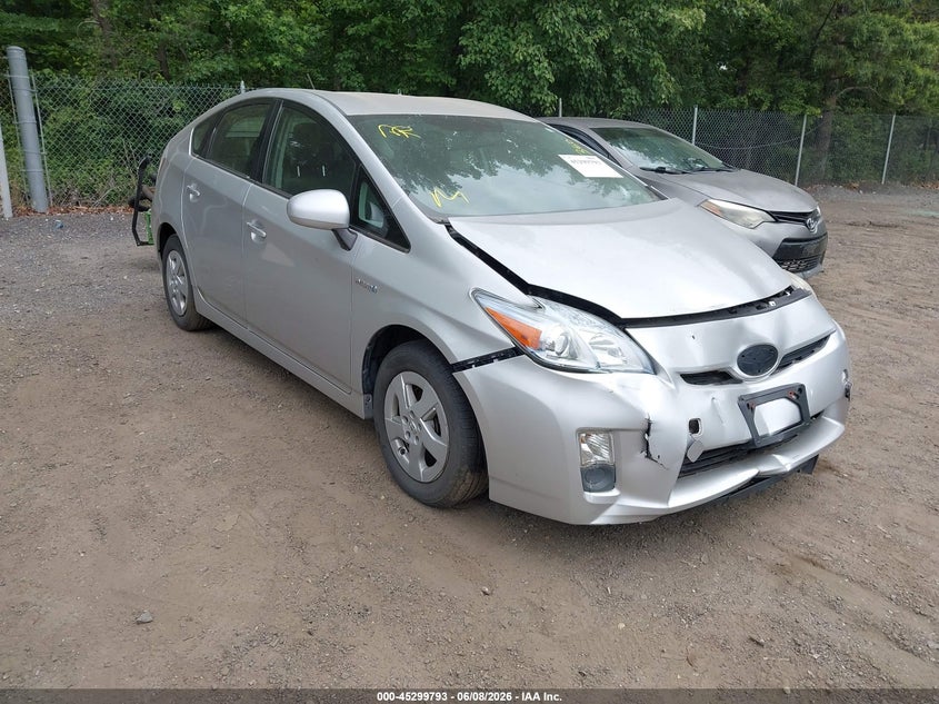 2010 Toyota Prius VIN JTDKN3DU0A0214951 IAAI salvage auction — FRONT END, Salvage - Greater Than 75% (Maryland), sold $950 on 2026-07-31 (photo 1)