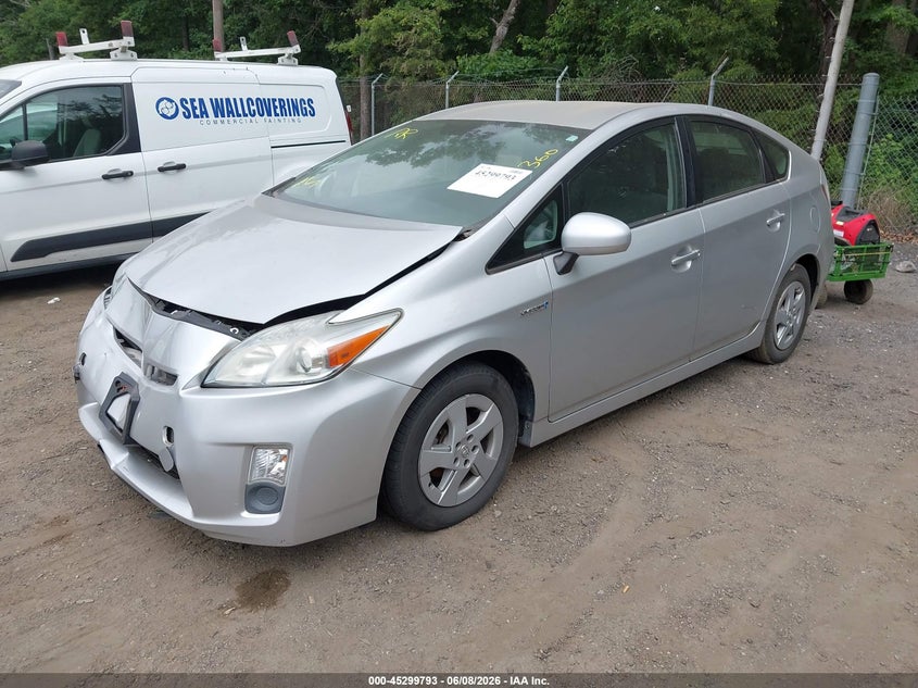 2010 Toyota Prius VIN JTDKN3DU0A0214951 IAAI salvage auction — FRONT END, Salvage - Greater Than 75% (Maryland), sold $950 on 2026-07-31 (photo 2)