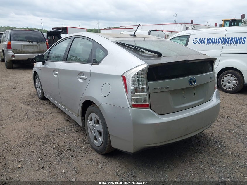 2010 Toyota Prius VIN JTDKN3DU0A0214951 IAAI salvage auction — FRONT END, Salvage - Greater Than 75% (Maryland), sold $950 on 2026-07-31 (photo 3)