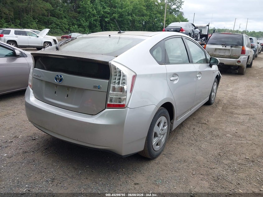 2010 Toyota Prius VIN JTDKN3DU0A0214951 IAAI salvage auction — FRONT END, Salvage - Greater Than 75% (Maryland), sold $950 on 2026-07-31 (photo 4)