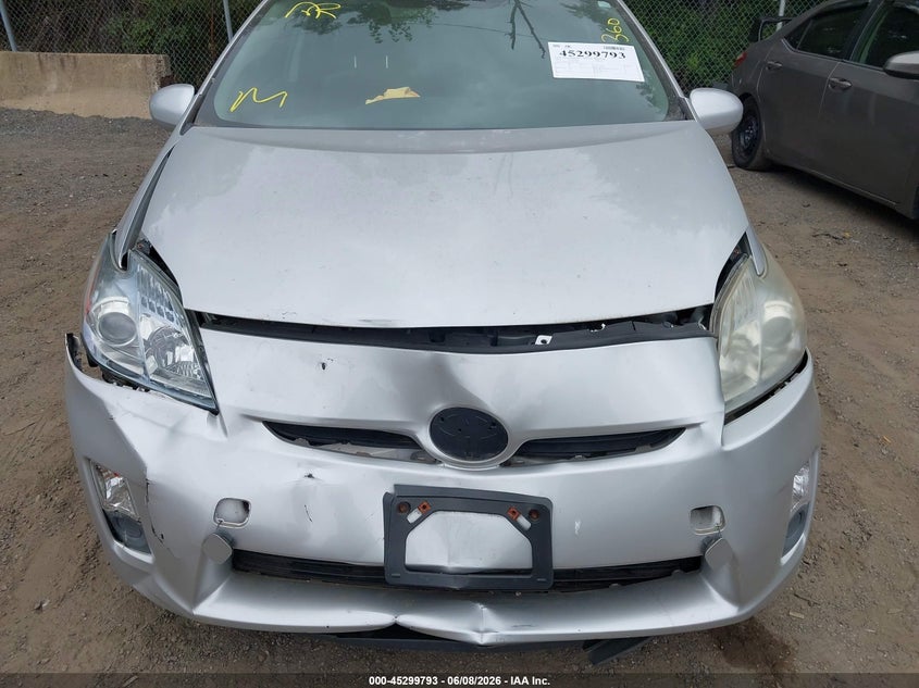 2010 Toyota Prius VIN JTDKN3DU0A0214951 IAAI salvage auction — FRONT END, Salvage - Greater Than 75% (Maryland), sold $950 on 2026-07-31 (photo 6)