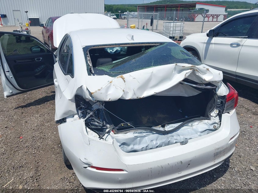 2022 Honda Civic VIN JHMFE1F73NX005468 IAAI salvage auction — REAR END, Salvage Title, sold $2,750 on 2026-07-14 (photo 6)