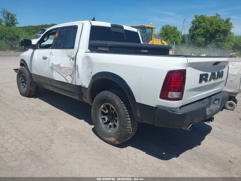2018 Ram 1500 VIN 1C6RR7YT6JS122430 IAAI salvage auction — FRONT END, Salvage Title, sold $1,100 on 2026-10-01 (photo 3)