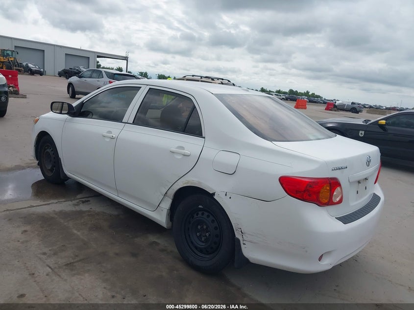 2010 Toyota Corolla VIN 1NXBU4EE2AZ308687 IAAI salvage auction — LEFT SIDE, Original (Texas), sold $1,900 on 2026-08-01 (photo 3)