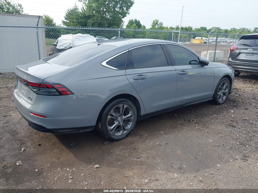 2024 Honda Accord VIN 1HGCY2F65RA022209 IAAI salvage auction — FRESH WATER, Salvage Title, sold $13,600 on 2026-07-29 (photo 4)