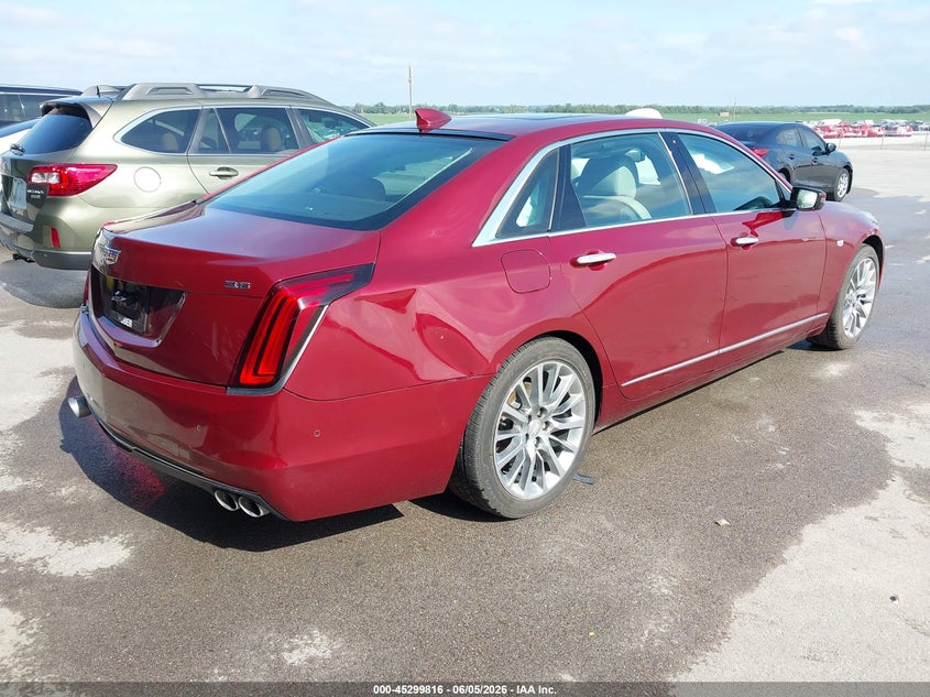 2017 Cadillac Ct6 VIN 1G6KF5RS2HU145394 IAAI salvage auction — LEFT SIDE, Salvage Title, sold $5,050 on 2026-07-09 (photo 4)