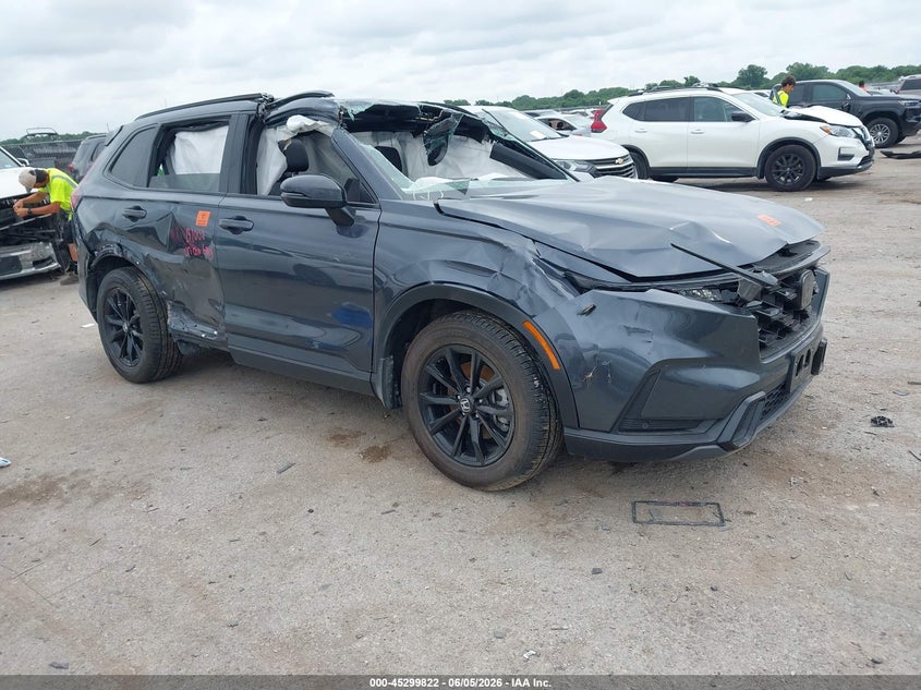 2025 Honda Cr-v VIN 7FARS6H82SE054133 IAAI salvage auction — BIO HAZARD, Salvage Title, sold $225 on 2026-07-21 (photo 1)